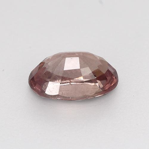 0,63 ctw natürlicher rosafarbener Malaya-Granat, Oval Schliff, VS