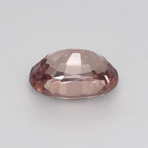 0,65 ctw natürlicher rosafarbener Malaya-Granat, Oval Schliff, VS