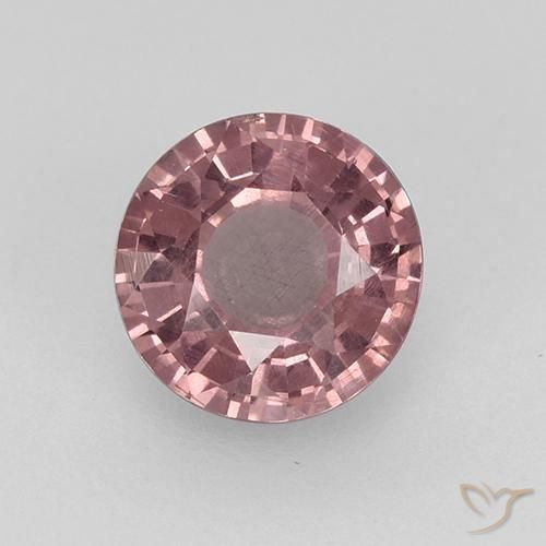 0.83ct Natürlicher Lila-rosa Malaya-Granat, Runden, VS