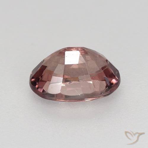 0,76 ctw natürlicher roter Malaya-Granat, Oval Schliff, VS-SI
