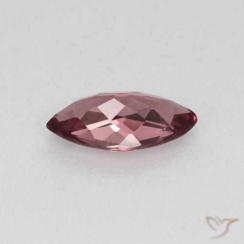 0,87 ctw natürlicher roter Malaya-Granat, Marquise, VS
