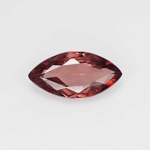 1,00 ctw natürlicher roter Malaya-Granat, Marquise, VVS-VS