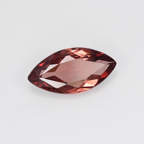 1,00 ctw natürlicher roter Malaya-Granat, Marquise, VVS-VS