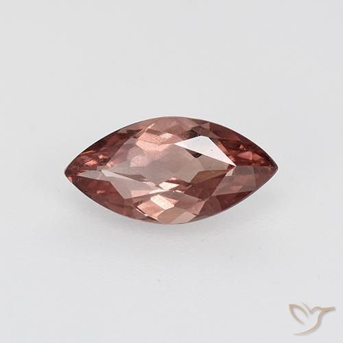 0.82ct Natürlicher rötlich-rosa Malaya-Granat, Marquise, VS-SI