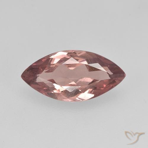 1.47ct Natürlicher hellrosa Malaya-Granat, Marquise, VS, Photo A