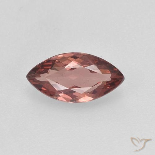 0.92ct Natürlicher Helles Ziegelrot Malaya-Granat, Marquise, VS