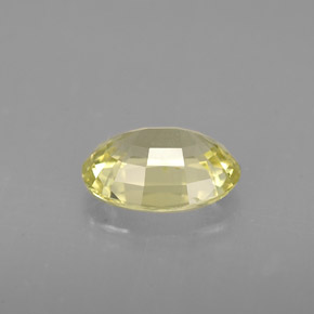 1,35 ctw natürlicher grüner Mali-Granat, Oval Schliff, VS