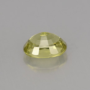 1,15 ctw natürlicher grüner Mali-Granat, Oval Schliff, VS
