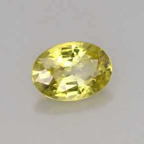 1,41 ctw natürlicher gelber Mali-Granat, Oval Schliff, VS