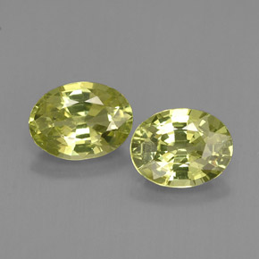 ct natürliche grüner Mali-Granat-Edelsteine, Oval Schliff, VVS-VS