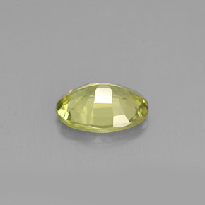 1,01 ctw natürlicher grüner Mali-Granat, Oval Schliff, VVS-VS