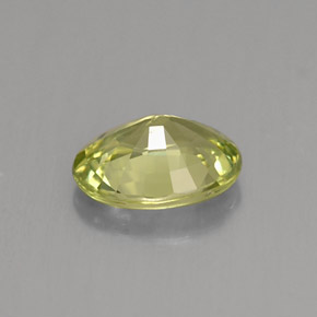 1,34 ctw natürlicher grüner Mali-Granat, Oval Schliff, VS