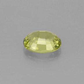 1,23 ctw natürlicher grüner Mali-Granat, Oval Schliff, VVS-VS