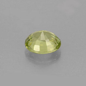 1,24 ctw natürlicher grüner Mali-Granat, Oval Schliff, VVS-VS