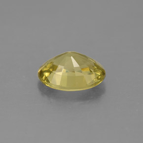 1,45 ctw natürlicher grüner Mali-Granat, Oval Schliff, VVS-VS