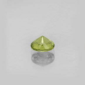0,79 ctw natürlicher grüner Mali-Granat, Oval Schliff, VS