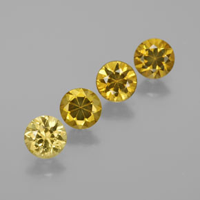  ct natürliche Goldgrün Mali-Granat-Edelsteine, Rund Schliff, VVS-VS