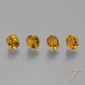 2.58 ct natürliche Mittelorange Mali-Granat-Edelsteine, Runden, VVS