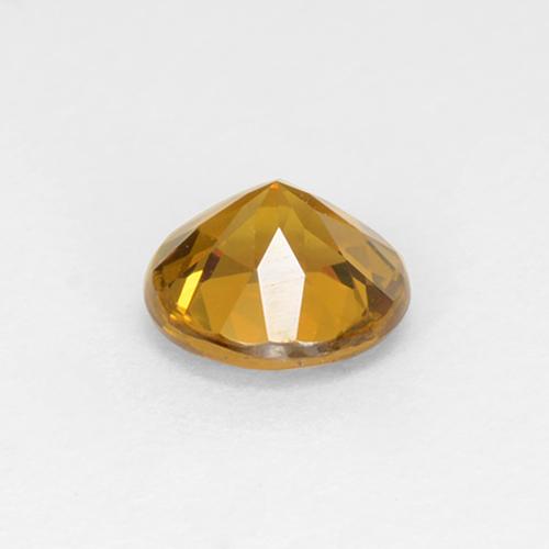 0,76 ctw natürlicher goldener Mali-Granat, Rundschliff, VS