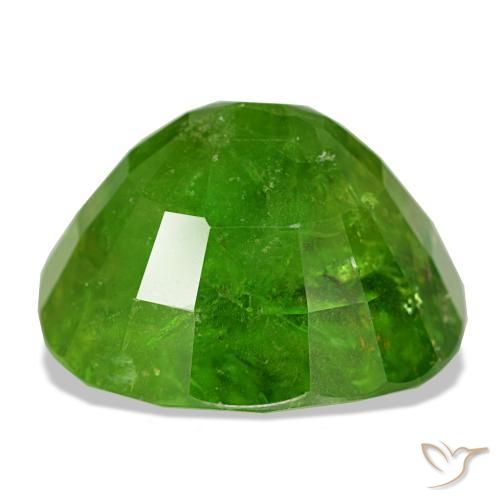 19,12 ctw natürlicher grüner Mali-Granat, Kissenschliff, SI-I1