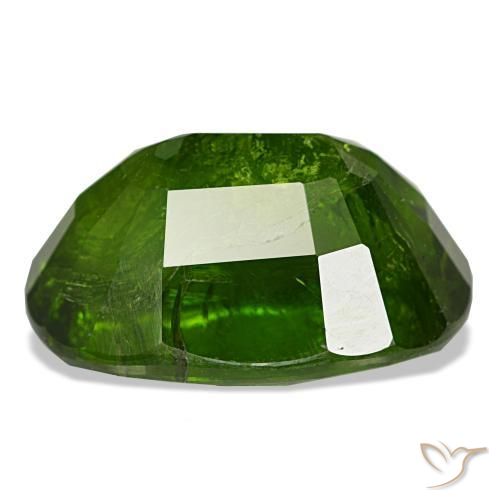 11,48 ctw natürlicher grüner Mali-Granat, Oval Schliff, SI-I1
