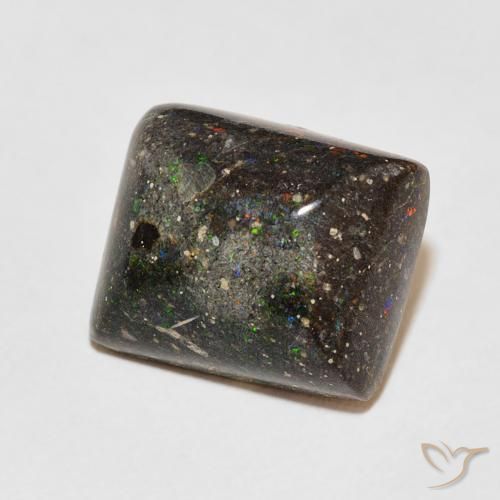 9,17 ctw natürlicher Mehrfarbig Matrix Opal, Baguette, Lichtundurchlässig