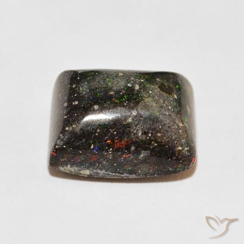 9,17 ctw natürlicher Mehrfarbig Matrix Opal, Baguette, Lichtundurchlässig