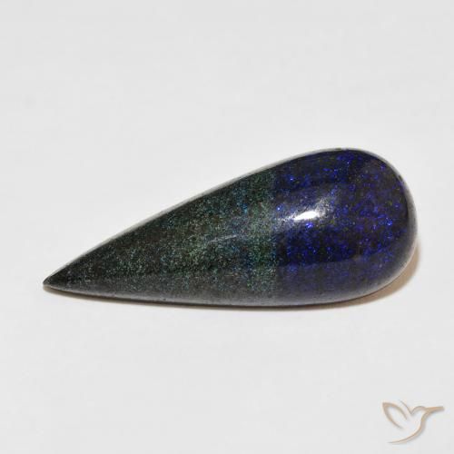 17.81ct Natürlicher Mehrfarbig Matrix Opal, Birnenform, Lichtundurchlässig