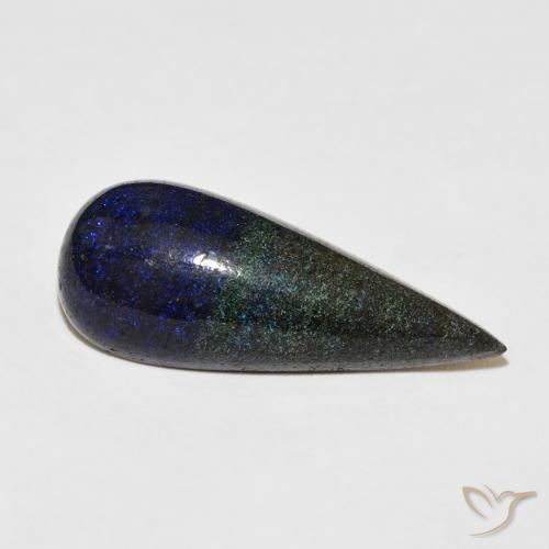9,17 ctw natürlicher Mehrfarbig Matrix Opal, Birnenform, Lichtundurchlässig