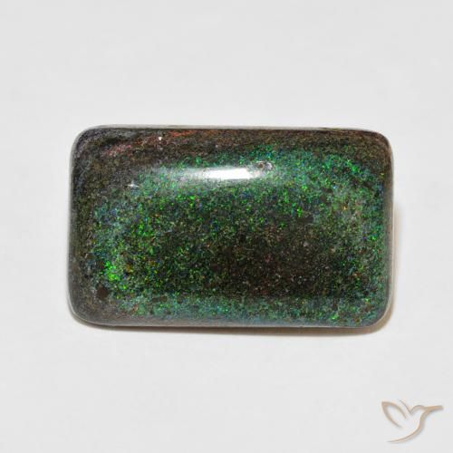 24.33ct Natürlicher Mehrfarbig Matrix Opal, Kissen, Lichtundurchlässig