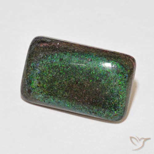 9,17 ctw natürlicher Mehrfarbig Matrix Opal, Kissen, Lichtundurchlässig