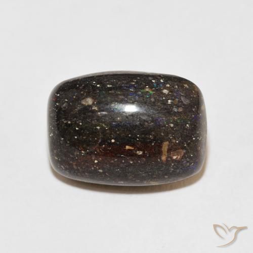 6.86ct Natürlicher Mehrfarbig Matrix Opal, Kissen, Lichtundurchlässig