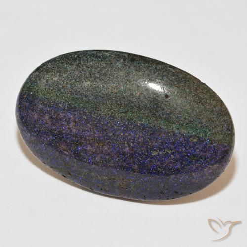9,17 ctw natürlicher Mehrfarbig Matrix Opal, Oval, Lichtundurchlässig
