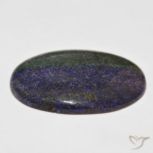 9,17 ctw natürlicher Mehrfarbig Matrix Opal, Oval, Lichtundurchlässig