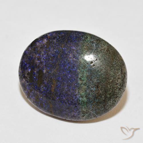 9,17 ctw natürlicher Mehrfarbig Matrix Opal, Oval, Lichtundurchlässig