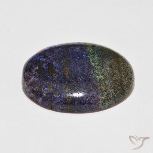 9,17 ctw natürlicher Mehrfarbig Matrix Opal, Oval, Lichtundurchlässig