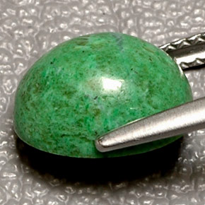 3,25 ctw natürlicher grüner Maw-sit-sit, Oval Schliff, Lichtundurchlässig