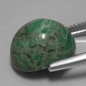 11,79 ctw natürlicher grüner Maw-sit-sit, Oval Schliff, Lichtundurchlässig