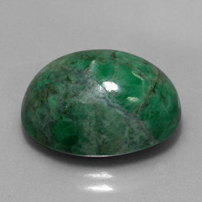 13,90 ctw natürlicher grüner Maw-sit-sit, Oval Schliff, Lichtundurchlässig