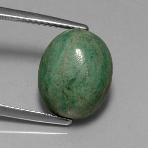 9,19 ctw natürlicher grüner Maw-sit-sit, Oval Schliff, Lichtundurchlässig