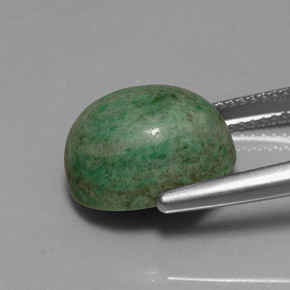 9,19 ctw natürlicher grüner Maw-sit-sit, Oval Schliff, Lichtundurchlässig