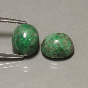  ct natürliche grüner Maw-sit-sit-Edelsteine, Oval Schliff, Lichtundurchlässig