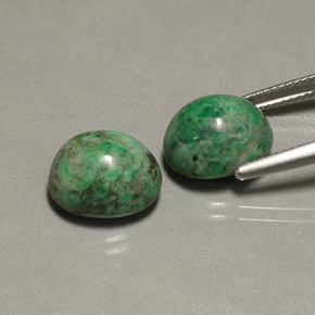  ct natürliche grüner Maw-sit-sit-Edelsteine, Oval Schliff, Lichtundurchlässig