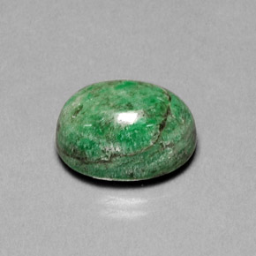 11,30 ctw natürlicher grüner Maw-sit-sit, Oval Schliff, Lichtundurchlässig