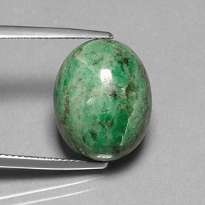14,02 ctw natürlicher grüner Maw-sit-sit, Oval Schliff, Lichtundurchlässig
