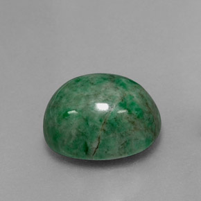 6,54 ctw natürlicher grüner Maw-sit-sit, Oval Schliff, Lichtundurchlässig