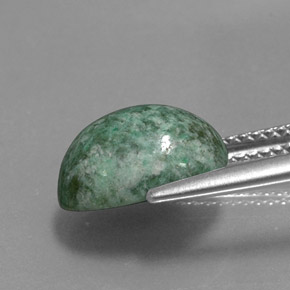 4,23 ctw natürlicher grüner Maw-sit-sit, Oval Schliff, Lichtundurchlässig
