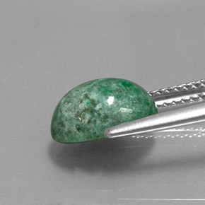 3,14 ctw natürlicher grüner Maw-sit-sit, Oval Schliff, Lichtundurchlässig