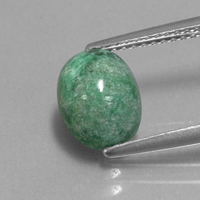 9,17 ctw natürlicher Grün Mawsitsit, Oval Schliff, Lichtundurchlässig