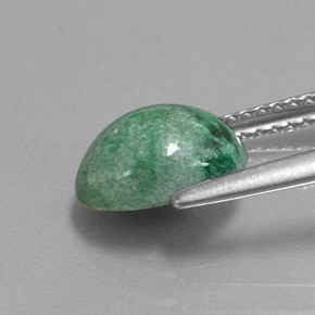 9,17 ctw natürlicher Grün Mawsitsit, Oval Schliff, Lichtundurchlässig